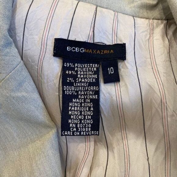 BCBGMaxazria Size 10 Blazer Suit Coat - Picture 3 of 6